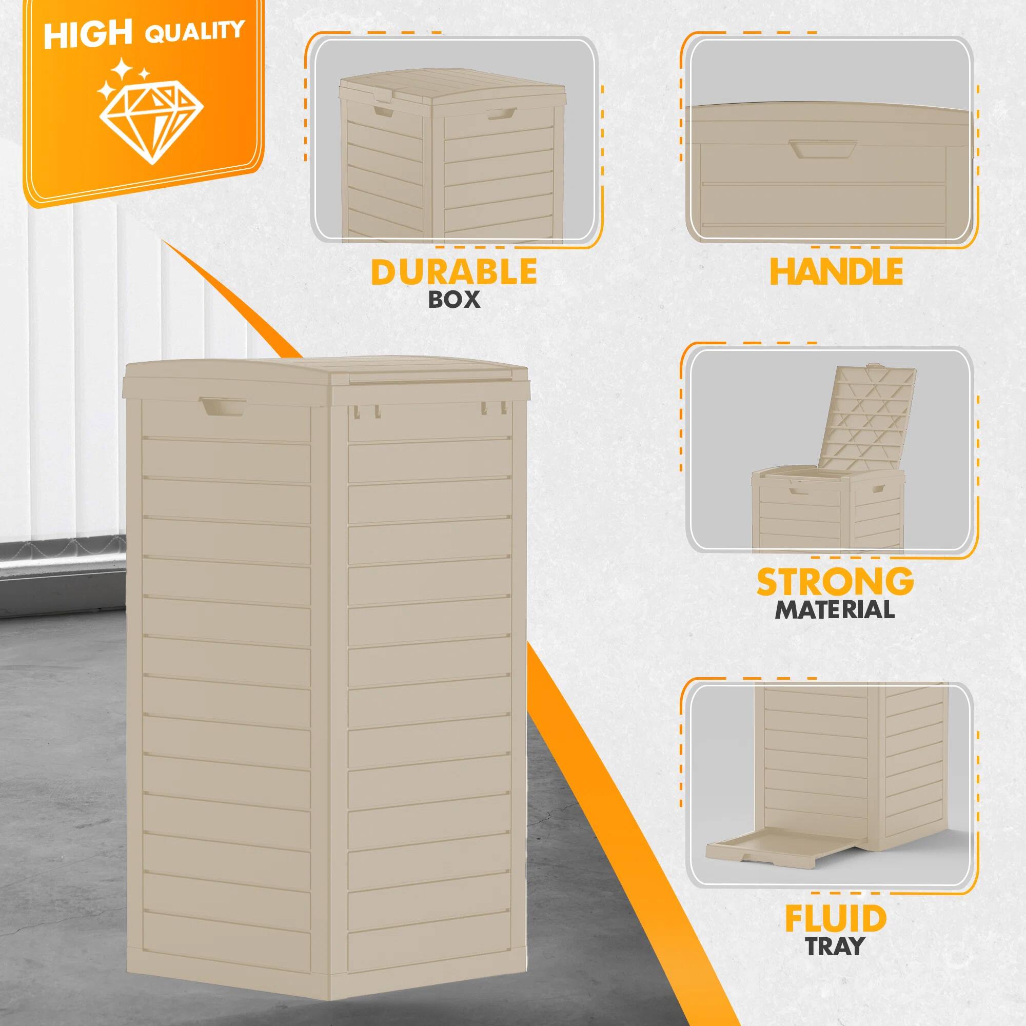 - HIGH QUALITY
- DURABLE BOX
- HANDLE
- STRONG MATERIAL
- FLUID TRAY