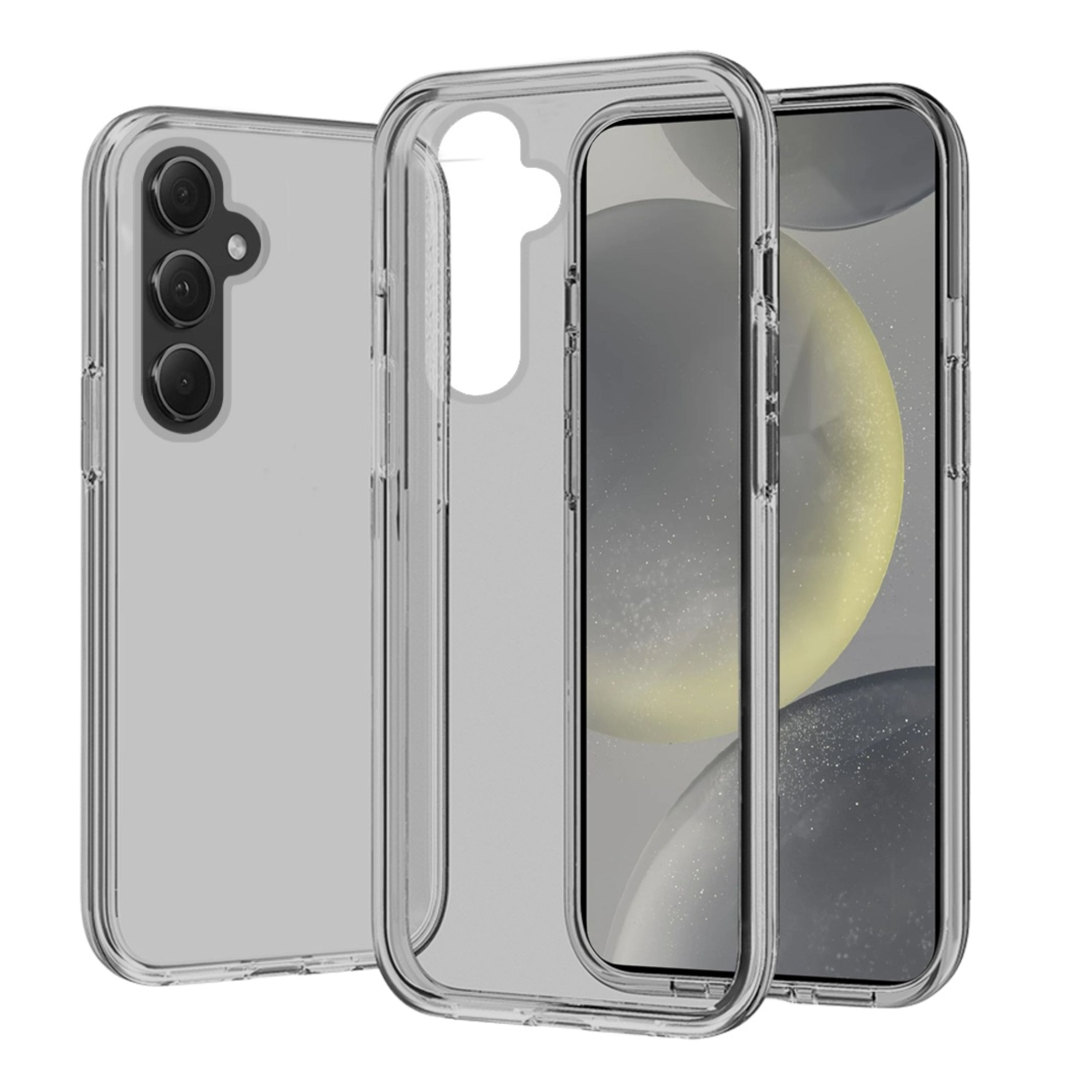Kitcheniva - Sturdy Thick Translucent Hybrid Phone Case For Samsung Galaxy S24+ - Smoke price history on PriceWatchPro