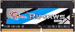 G.SKILL - Ripjaws DDR4 SO-DIMM 32GB (1x32GB) 3200MHz Laptop RAM, CL22-22-22-52 1.20V Non-ECC Unbuffered Memory