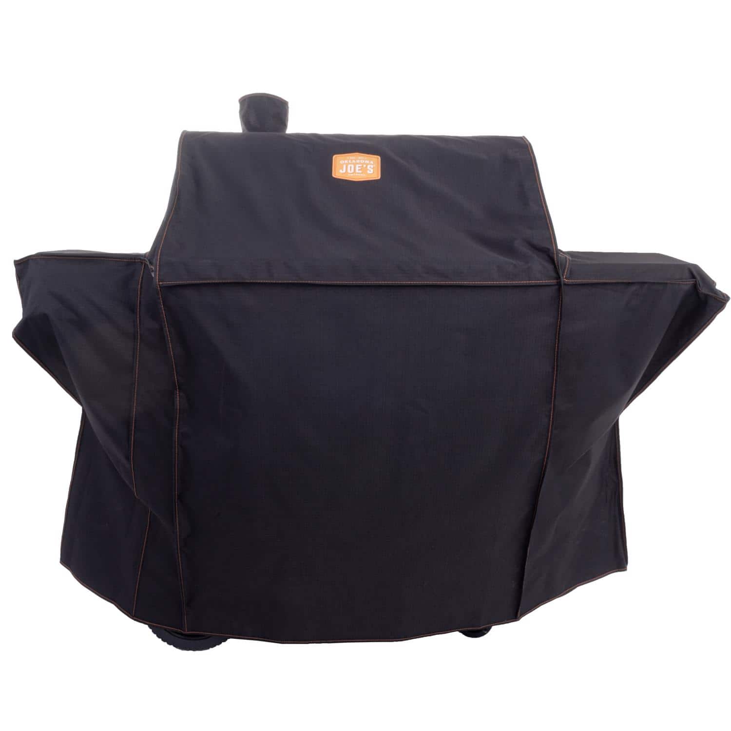 Black Grill Cover For Oklahoma Joe's Tahoma Auto-Feed Charcoal 900