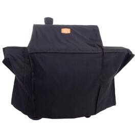 Black Grill Cover For Oklahoma Joe's Tahoma Auto-Feed Charcoal 900