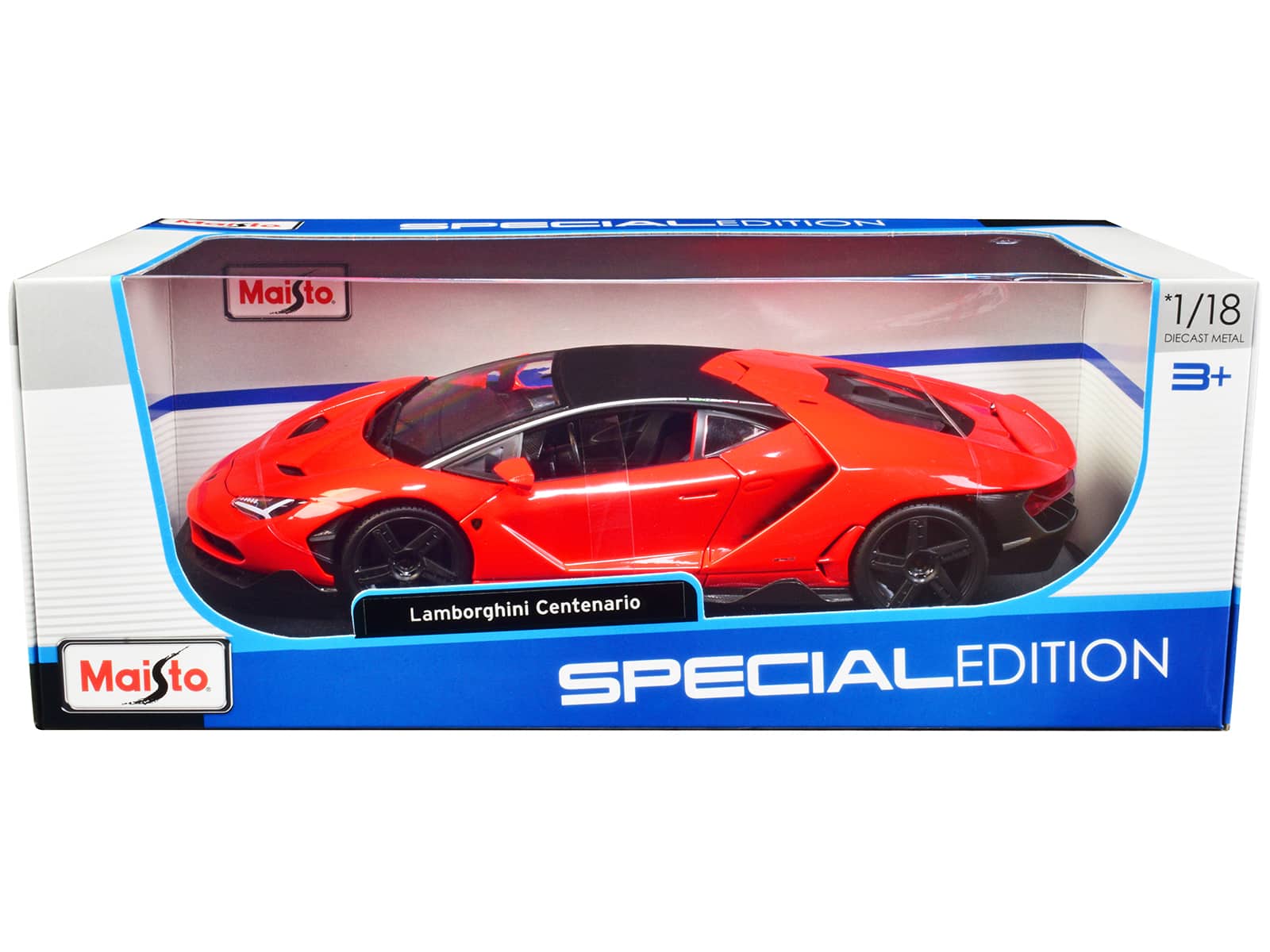 "Lamborghini Centenario Orange with Matt Black Top ""Special Edition"" 1/18 Diecast Model Car by Maisto" price history on PriceWatchPro