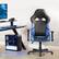 Alt View 14. OSP Home Furnishings - Vapor Gaming Chair - Blue/Black.
