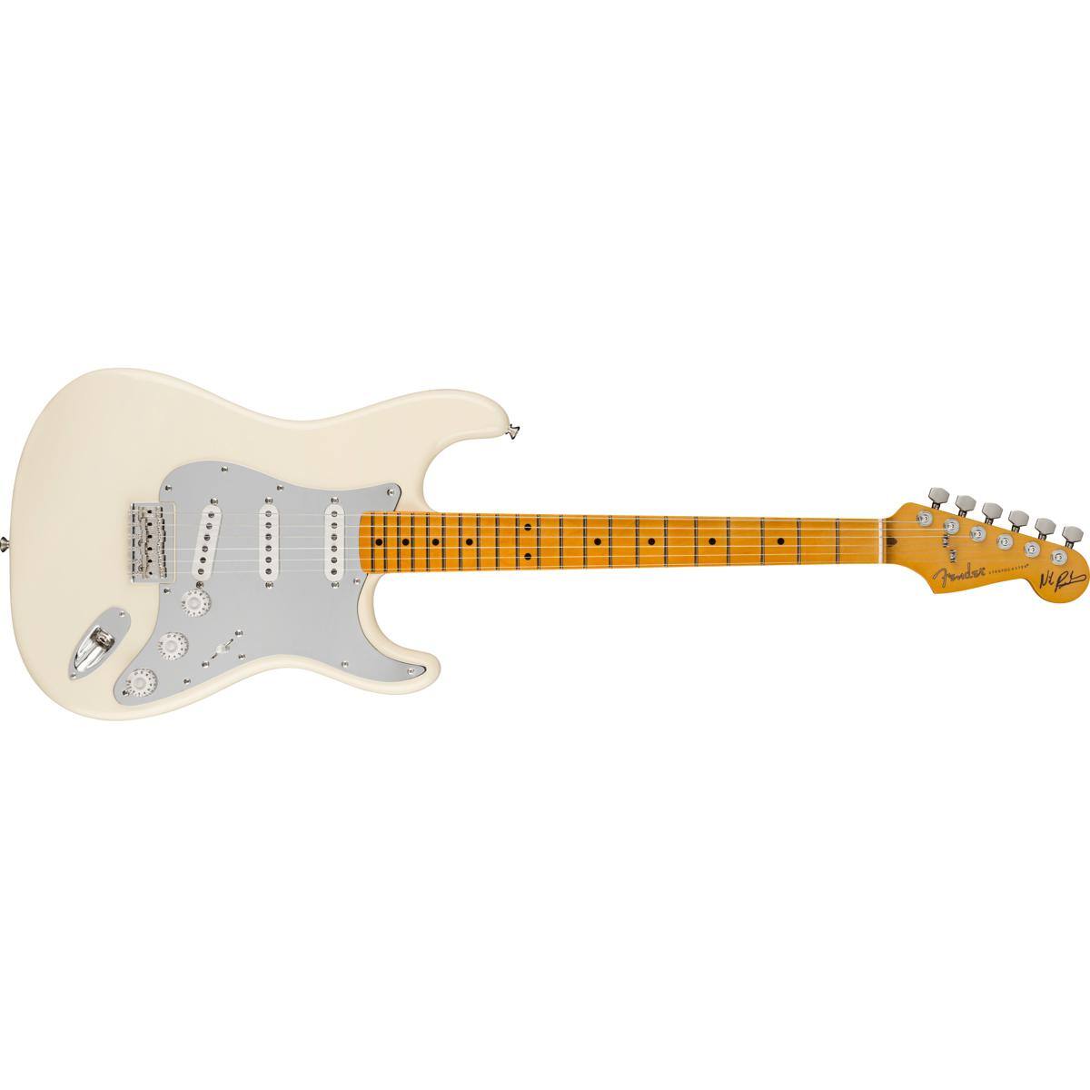 Alt View 1. Fender - Fender Nile Rodgers Hitmaker Stratocaster Electric Guitar, Olympic White.