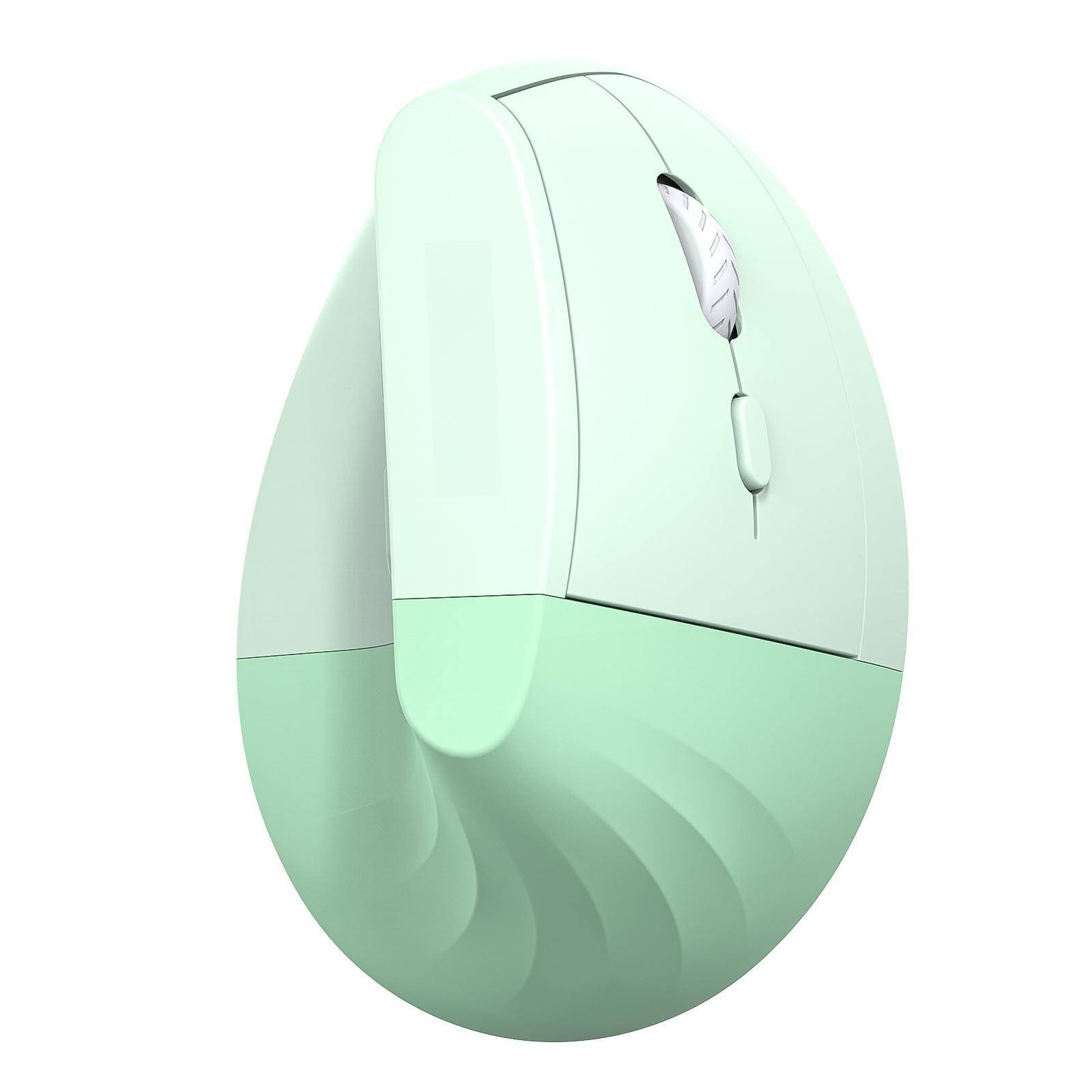 PO3TICJUNKI3 Em18 Vertical Mouse Ergo Design Cordless Silent Click ...