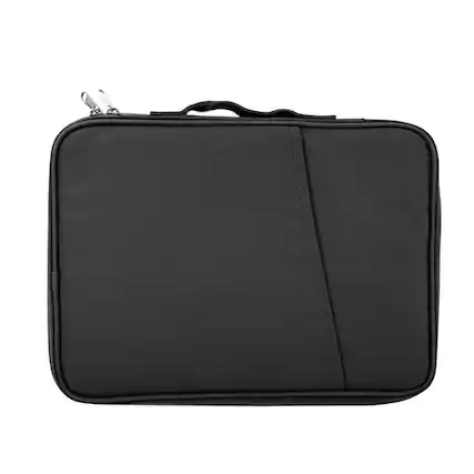 Front. Unique Bargains - 10.8-11" Zipper Laptop Bag 1 Pc - Black.