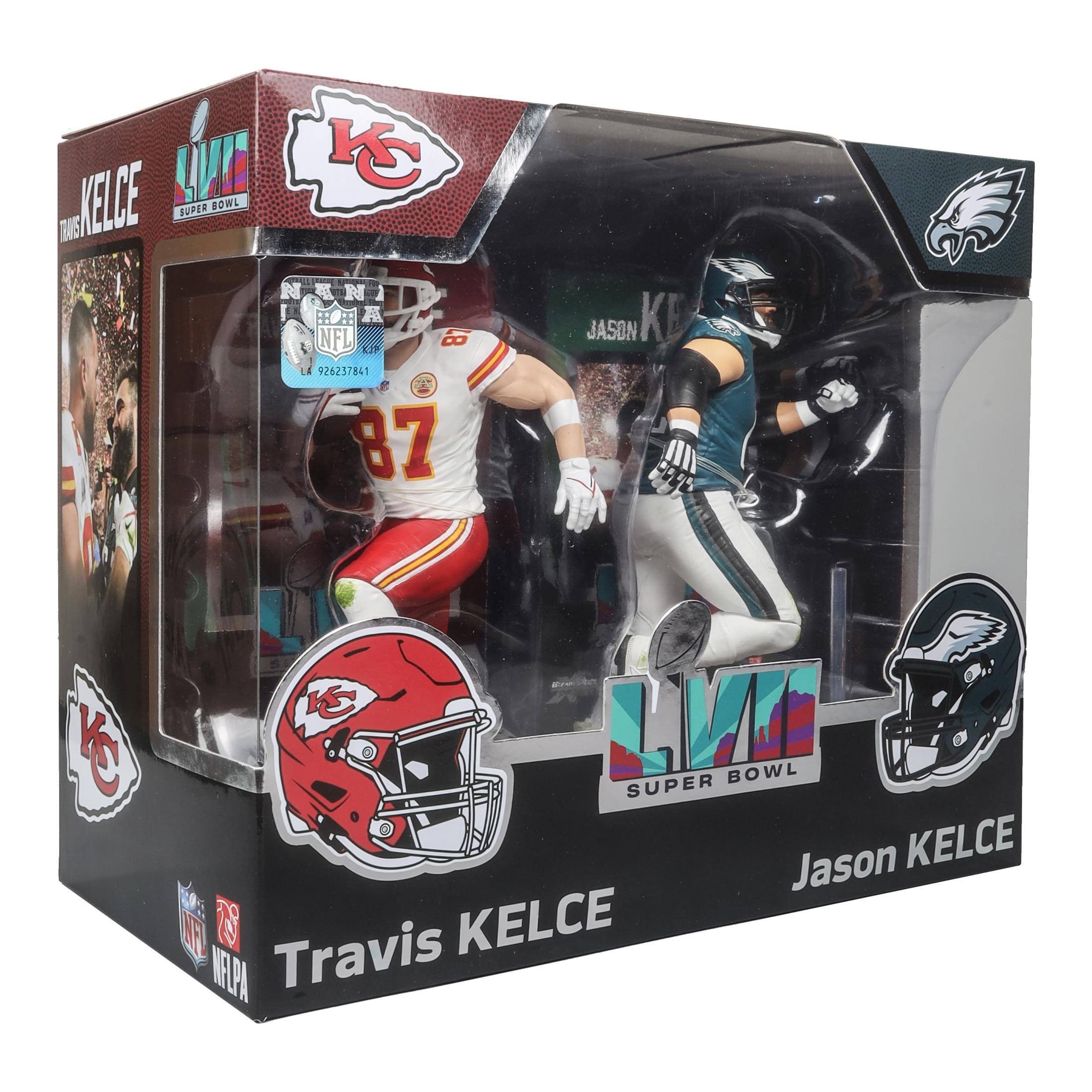 Travis Kelce  
Super Bowl LVII  
NFL 926237841 DC 87  

Jason Kelce  
Super Bowl LVII  

NFL  
WFLPA