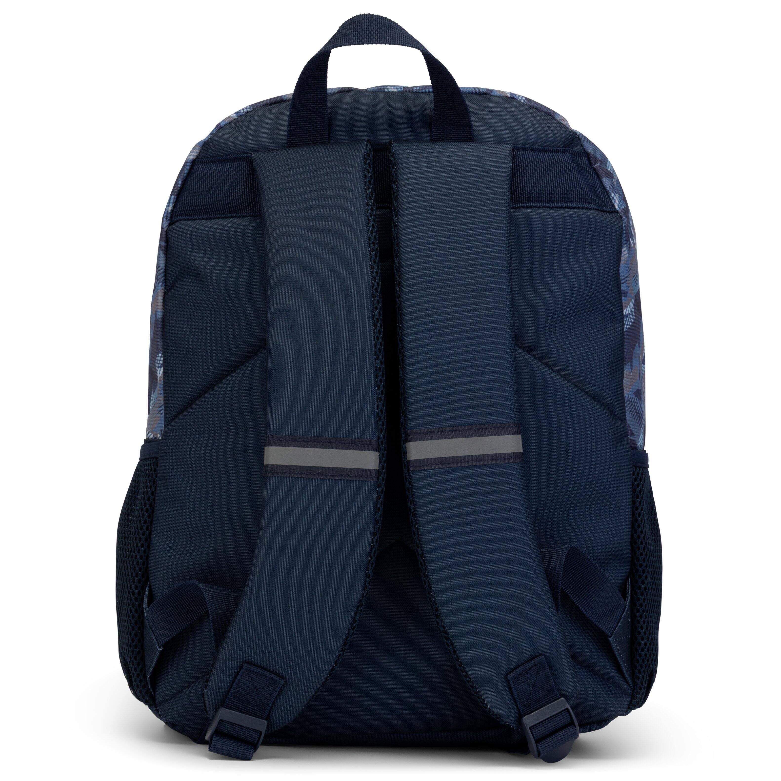 Back. Nautica - Nautica 16" Back to Basics Kids Backpack with Cushioned Back and Shoulder Straps | Shark Frenzy - Shark Frenzy.