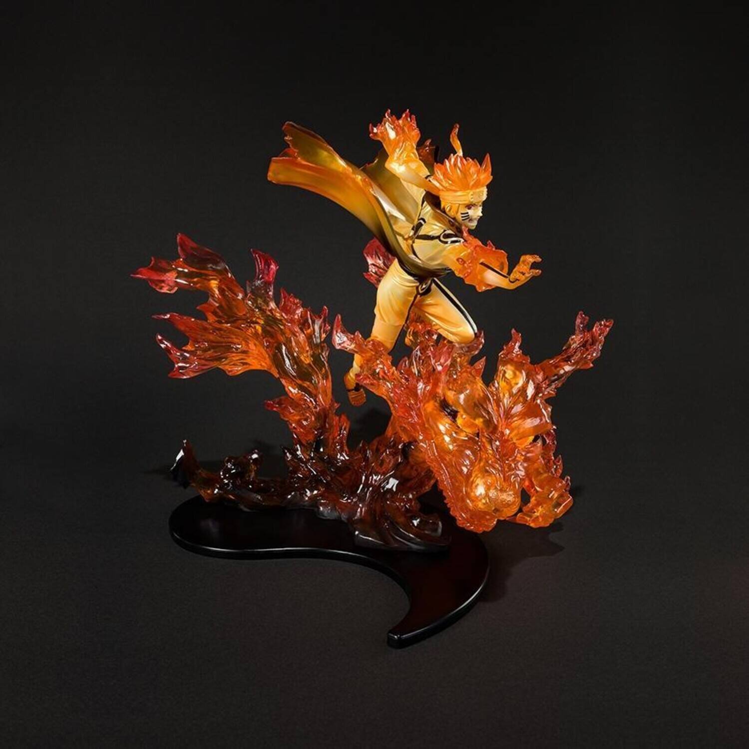 Alt View 3. Bandai - Tamashii Nations - Naruto Shippuden - Naruto Uzumaki - Kurama - Kizuna Relation - Bandai - COLLECTIBLES - Multicolor.