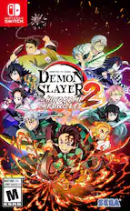 Nintendo Switch A KIMETSU NO YAIBA DEMON SLAYER 2 THE HINOKAMI CHRONICLES MATURE 17+ JEUNES ADULTES 11+ M ESRB SEGA