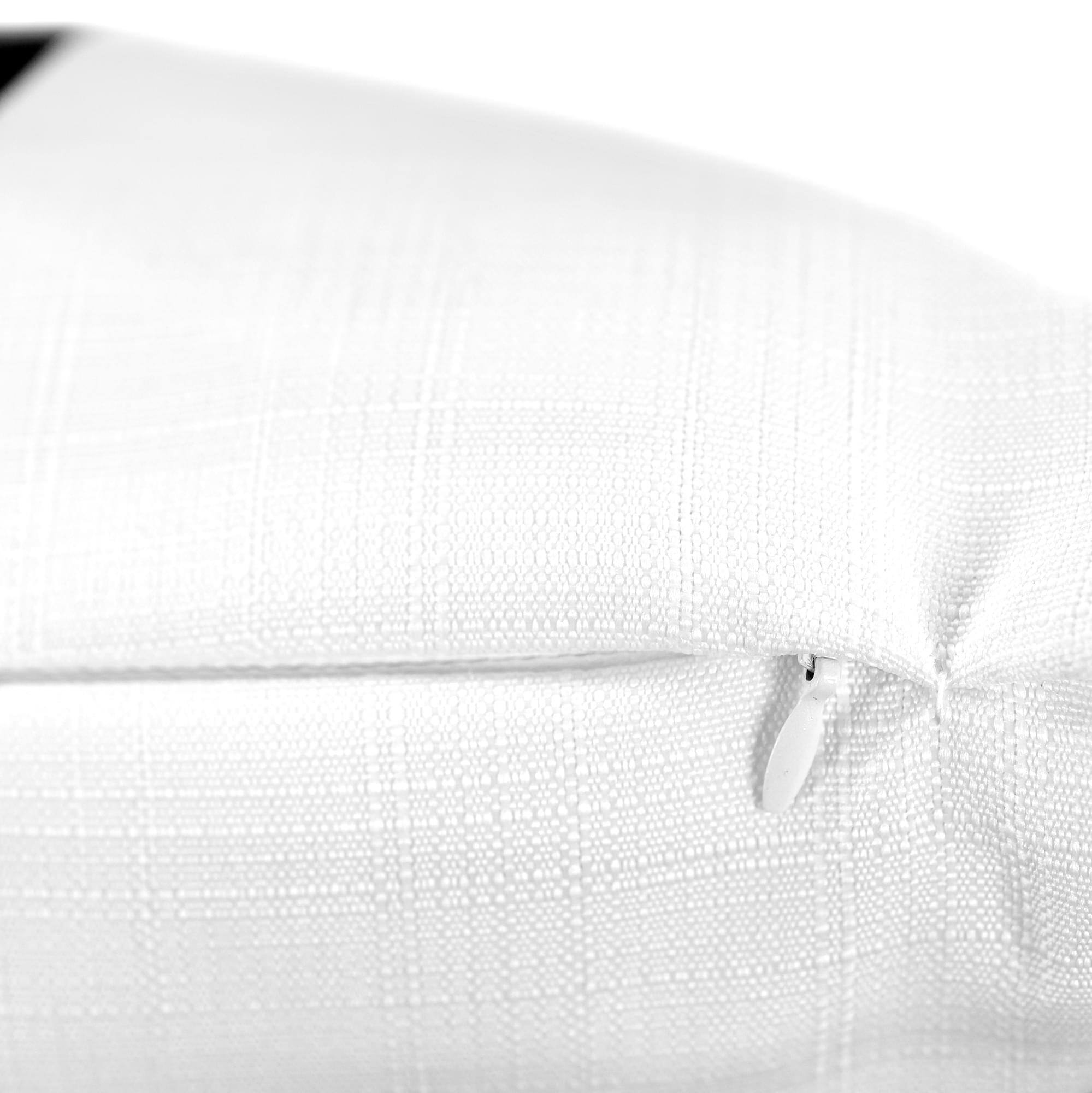 Alt View 10. Star Wars - Star Wars White Throw Pillow | Black X-Wing Fighter Design | 25 x 25 Inches - White/Black.