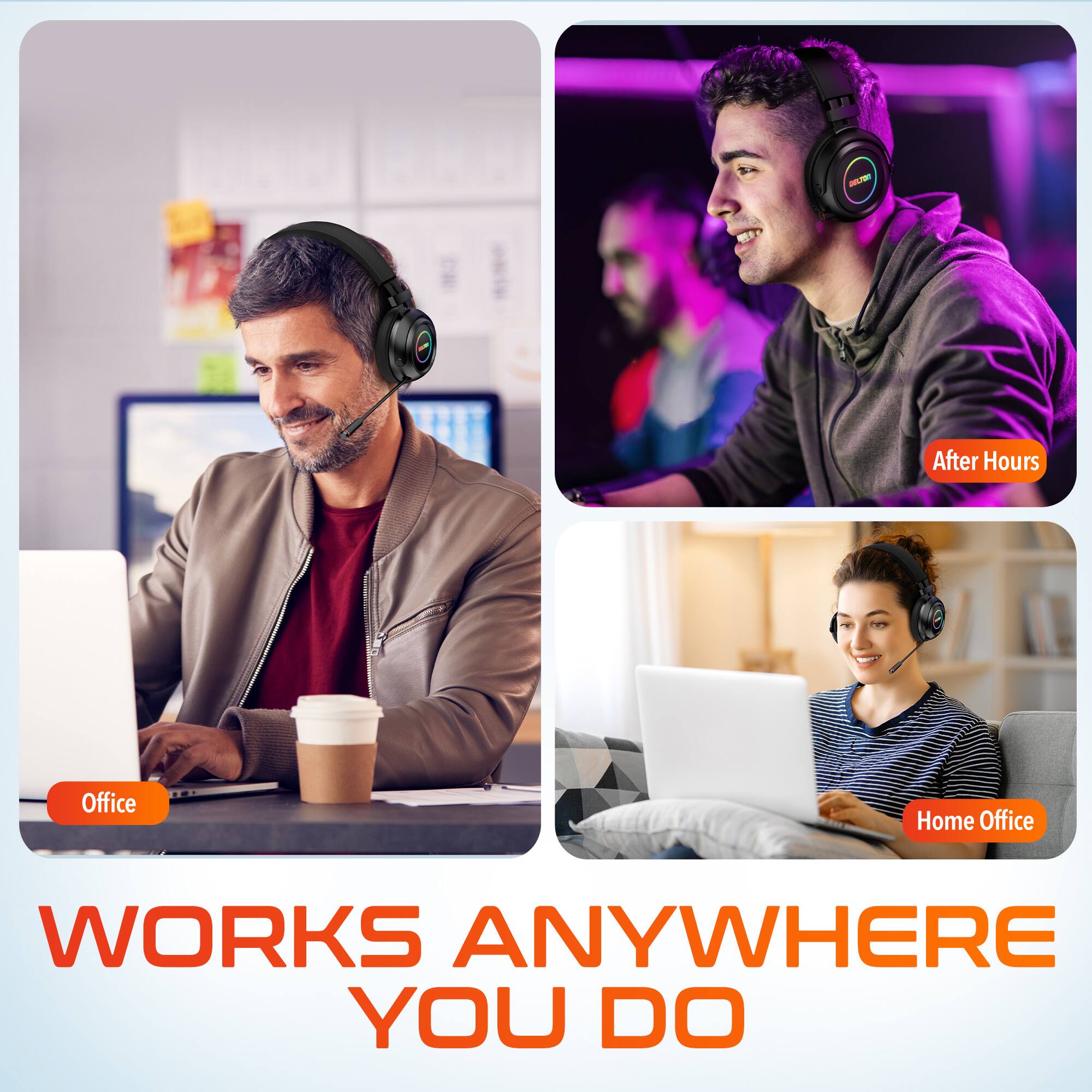 - Office
- After Hours
- Home Office

WORKS ANYWHERE YOU DO