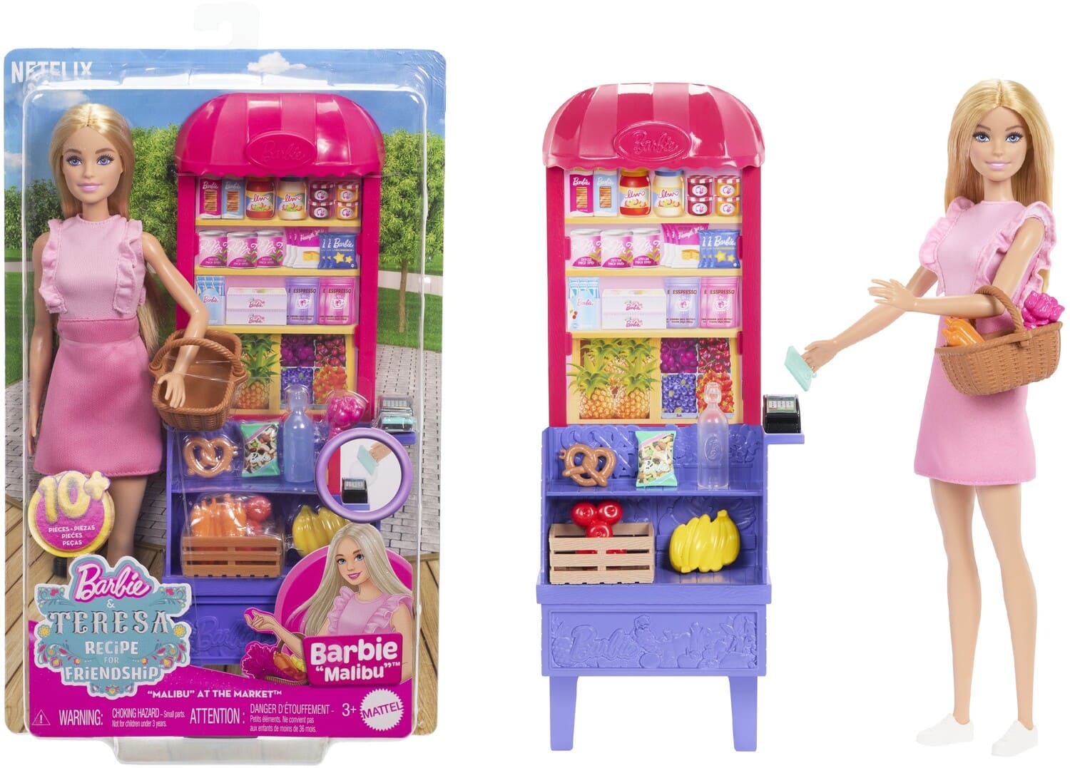 Mattel - Barbie and Teresa: Recipe for Friendship Malibu at the Market Doll and Playset - Collectibles - Multicolor price history on PriceWatchPro