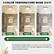 3-COLOR TEMPERATURE MODE (CCT)
2700K 4000K 5500K
By using Akicon Dimmer Switch (*The Switch is Sold Separately) will easily control Dimmable 3CCT LED Light, Nightlight and Exhaust Fan, achieving stepless dimming.