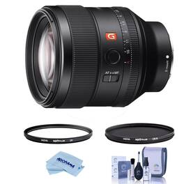 Bundle - FE 85mm f/1.4 GM Lens for Sony E with Hoya 77mm UV+CPL Filter Kit