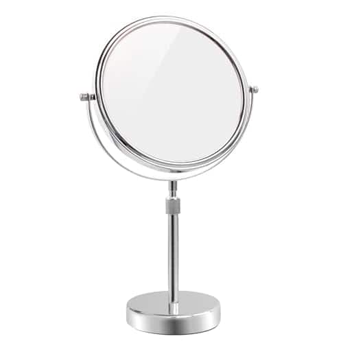 Comfort Essence - Mirror Makeup High Quality Modern Design Elegant Stylish Professional Perfect For Daily Use - No Light-chrome-7x-19"L x 8"W