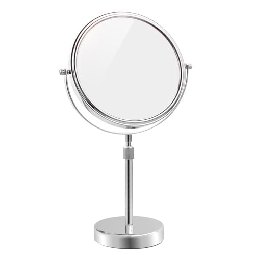 Comfort Essence - Mirror Makeup High Quality Modern Design Elegant Stylish Professional Perfect For Daily Use - No Light-chrome-7x-19"L x 8"W