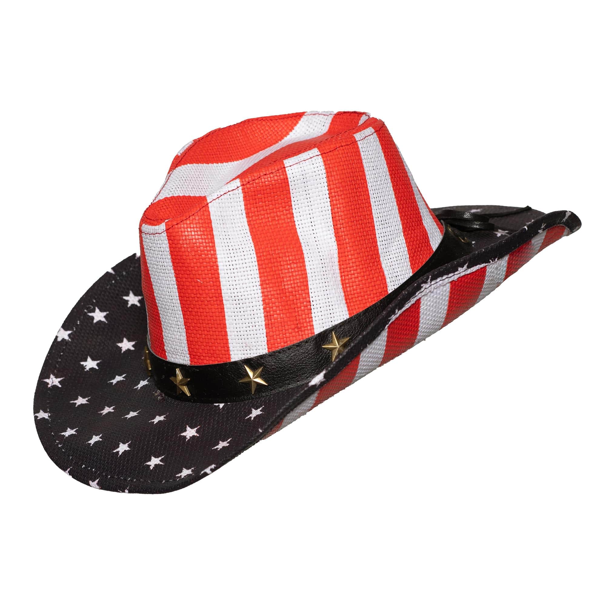 Underwraps - American Flag Cowboy Hat Adult Costume Accessory - Red price history on PriceWatchPro