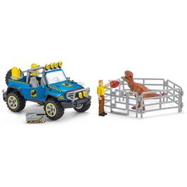 Schleich - Off-Road Vehicle With Dino Outpost