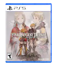 PS5 Final Fantasy Tactics: The War of the Lions Ironclad Edition Teen T ESRB Squaresoft.