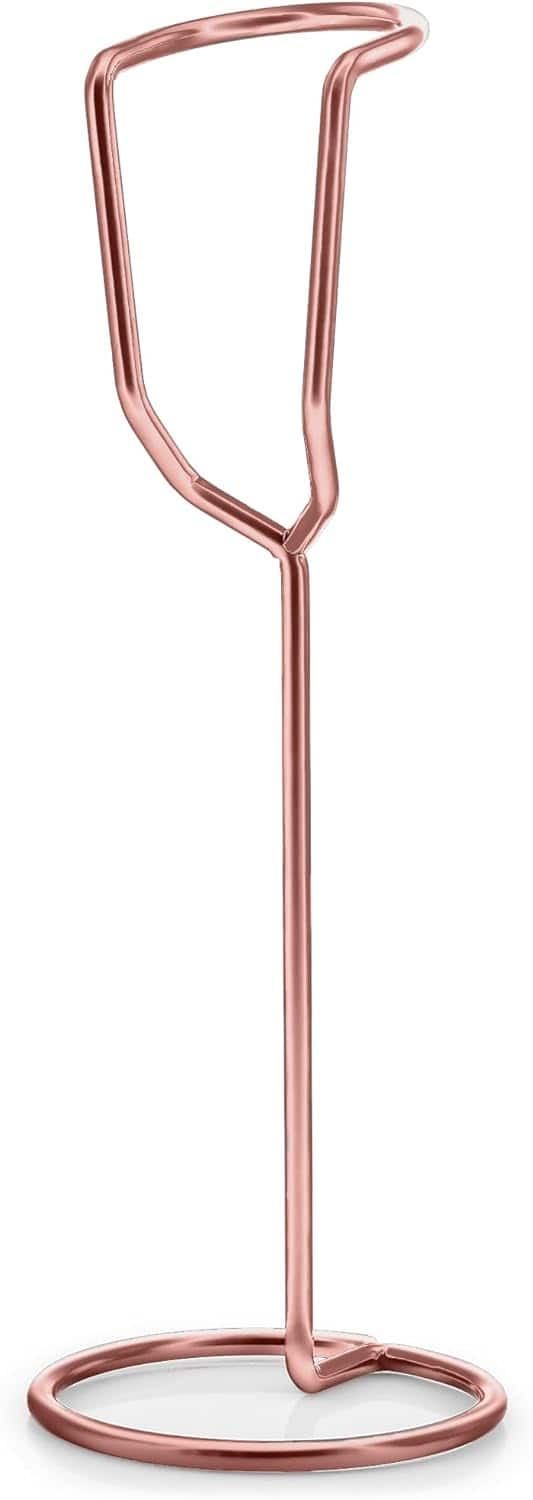 Zulay Kitchen - Ultra Frother Stand for Milk Frother - Premium Milk Frother Holder for Multiple Types of Handheld Frothers - Rose Gold