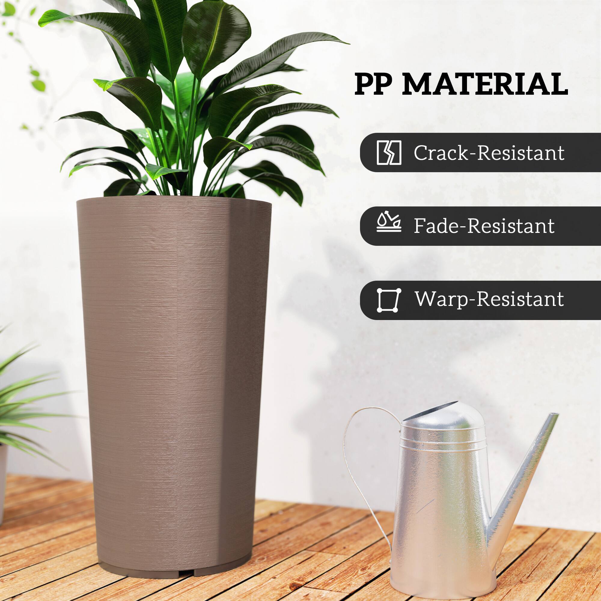 PP MATERIAL  
- Crack-Resistant  
- Fade-Resistant  
- Warp-Resistant