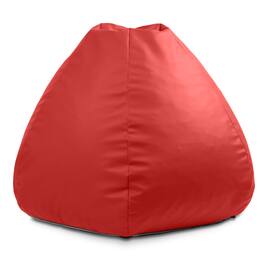 Jaxx - Gumdrop Commercial Grade Bean Bag for Educational Environments, Large Size - Premium Vinyl - Charcoal