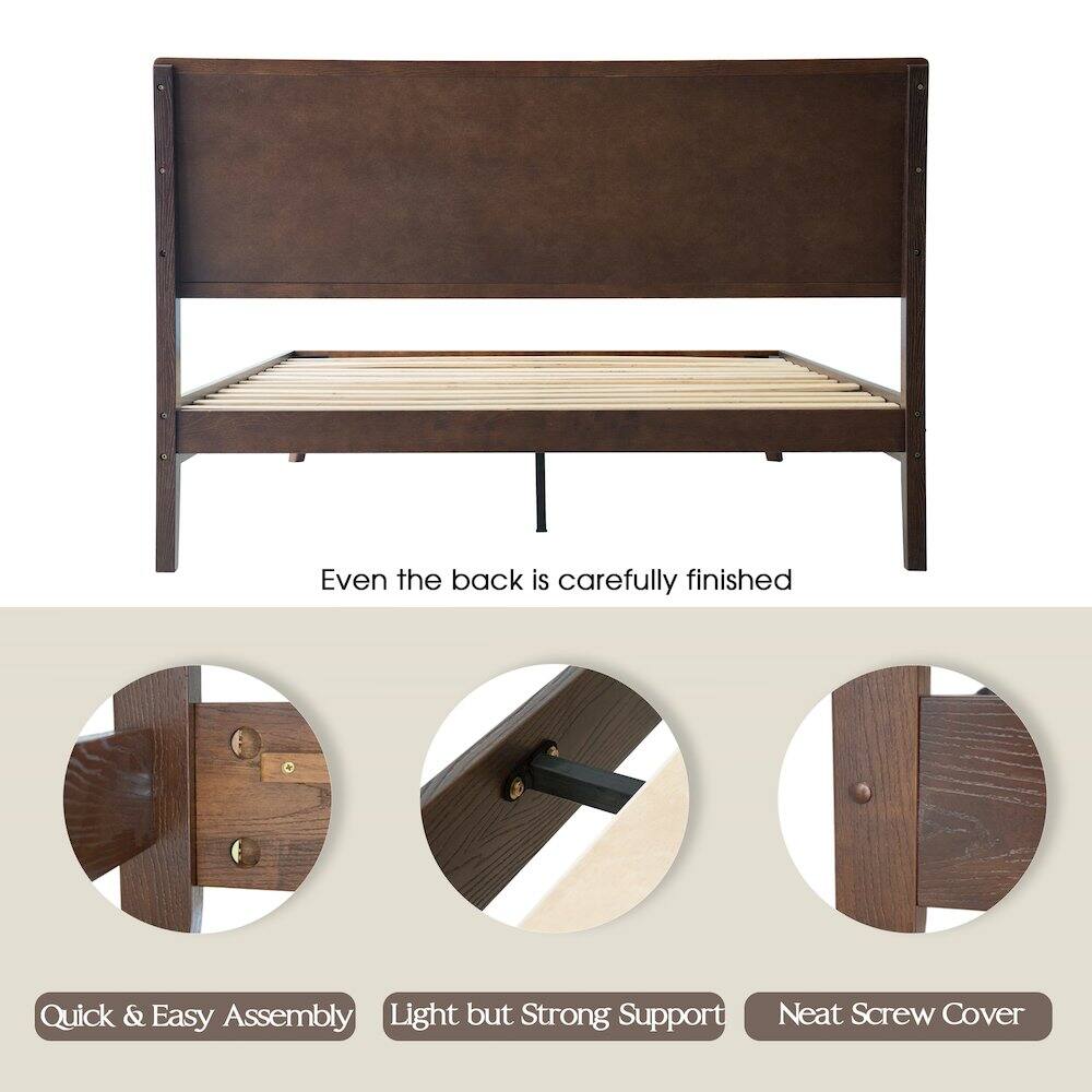 Dark Brown Bed