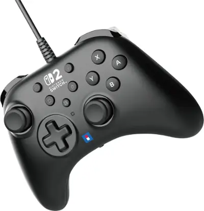 Hori HORIPAD Turbo for Nintendo Switch 2 Black NSX-005U