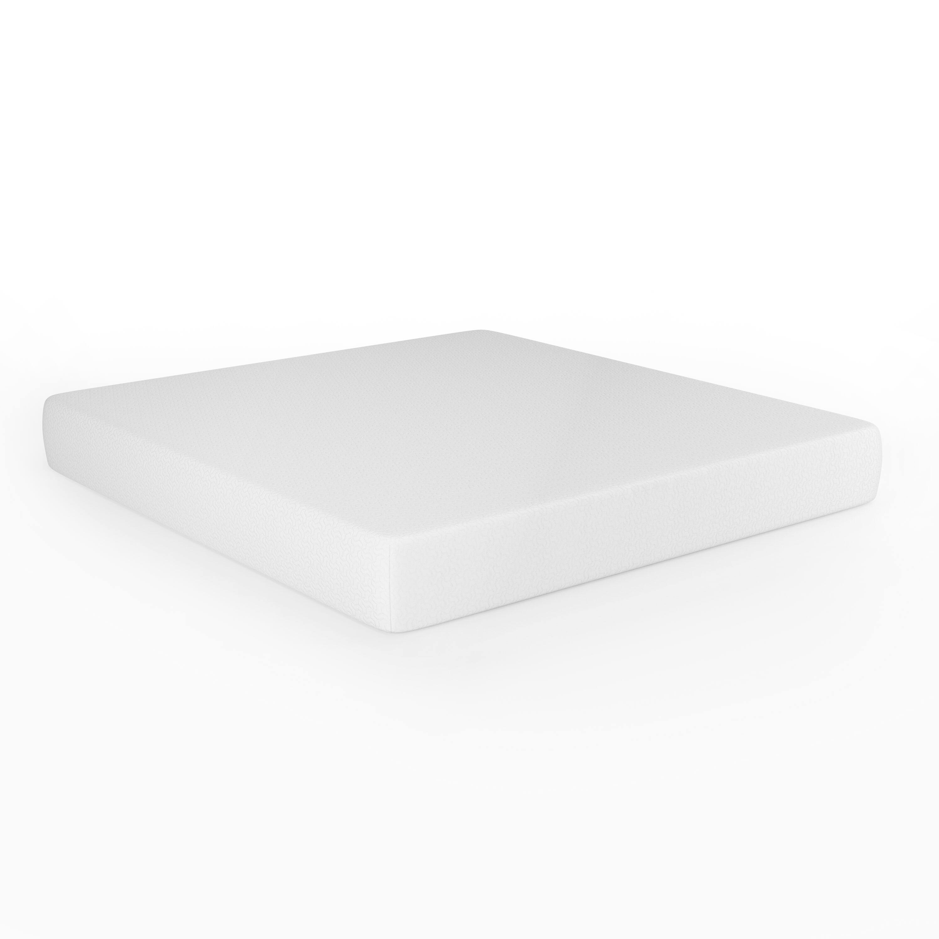 Alt View 1. Emma + Oliver - Four-Layer Memory Foam Mattress with Green Tea Infusion and Cooling Gel - White.