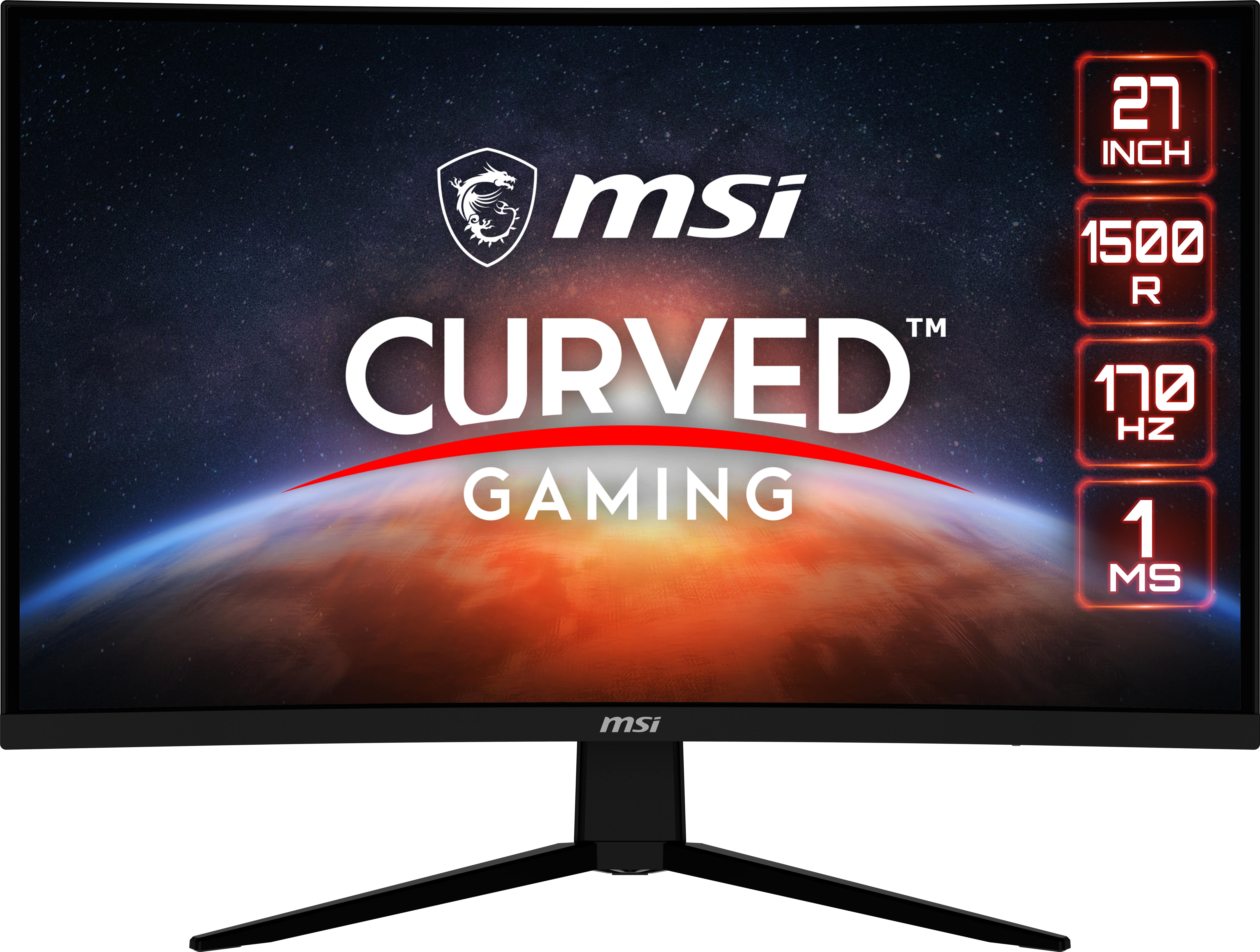 "MSI Curved Gaming 27 inch 1500 R TM 170 Hz 1 ms."