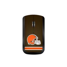 Keyscaper - Cleveland Browns Stripe Wireless Mouse - Wireless - Multicolor