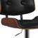 Alt View 12. Simpli Home - Holland Adjustable Bar Stool - Black.