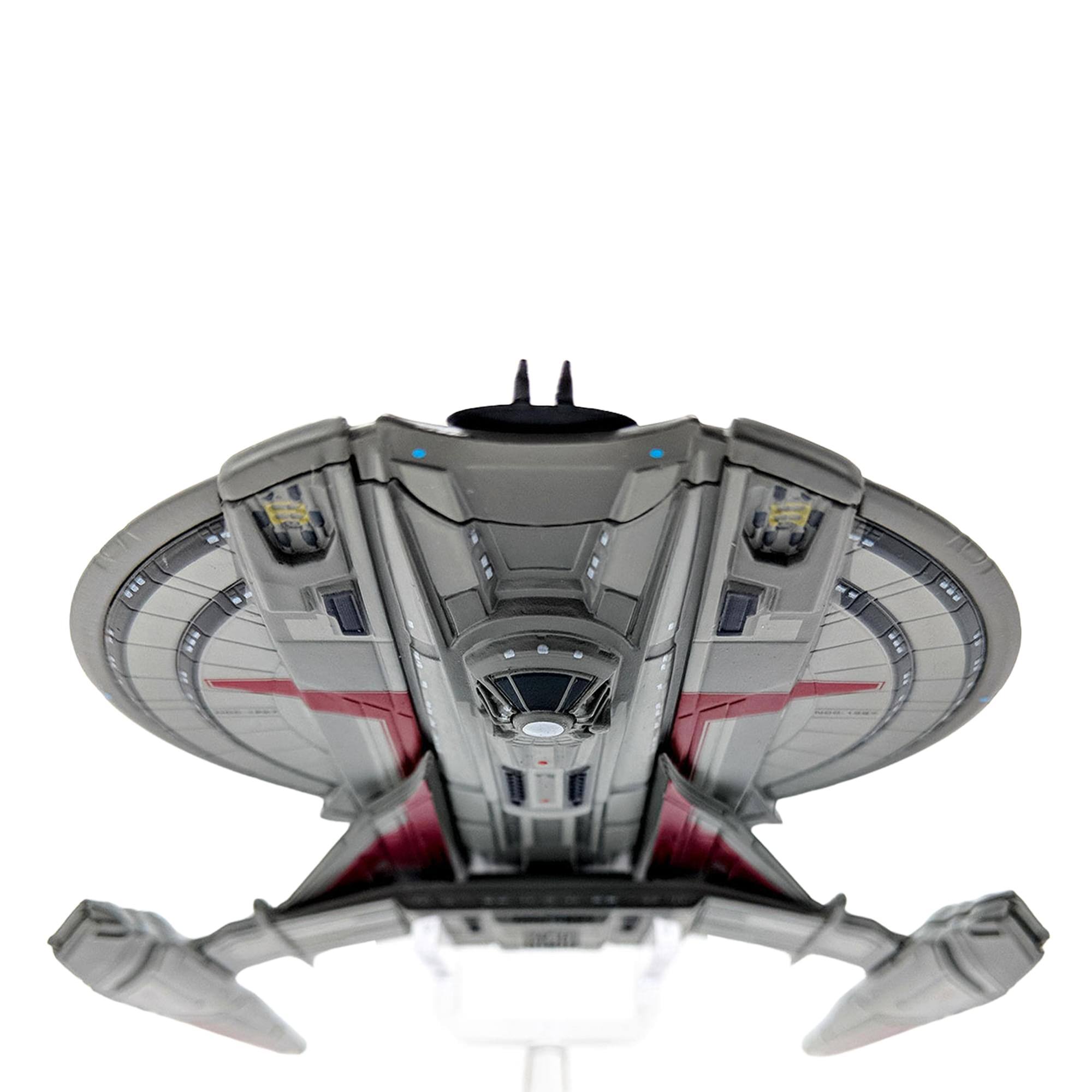Alt View 5. Eaglemoss - Eaglemoss Star Trek Starship Replica | USS Shenzhou XL - Grey.
