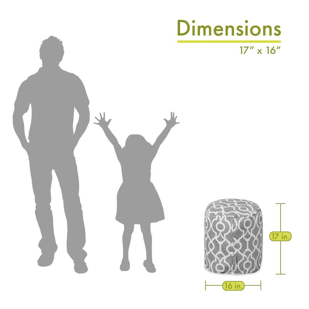 Dimensions: 17" x 16"