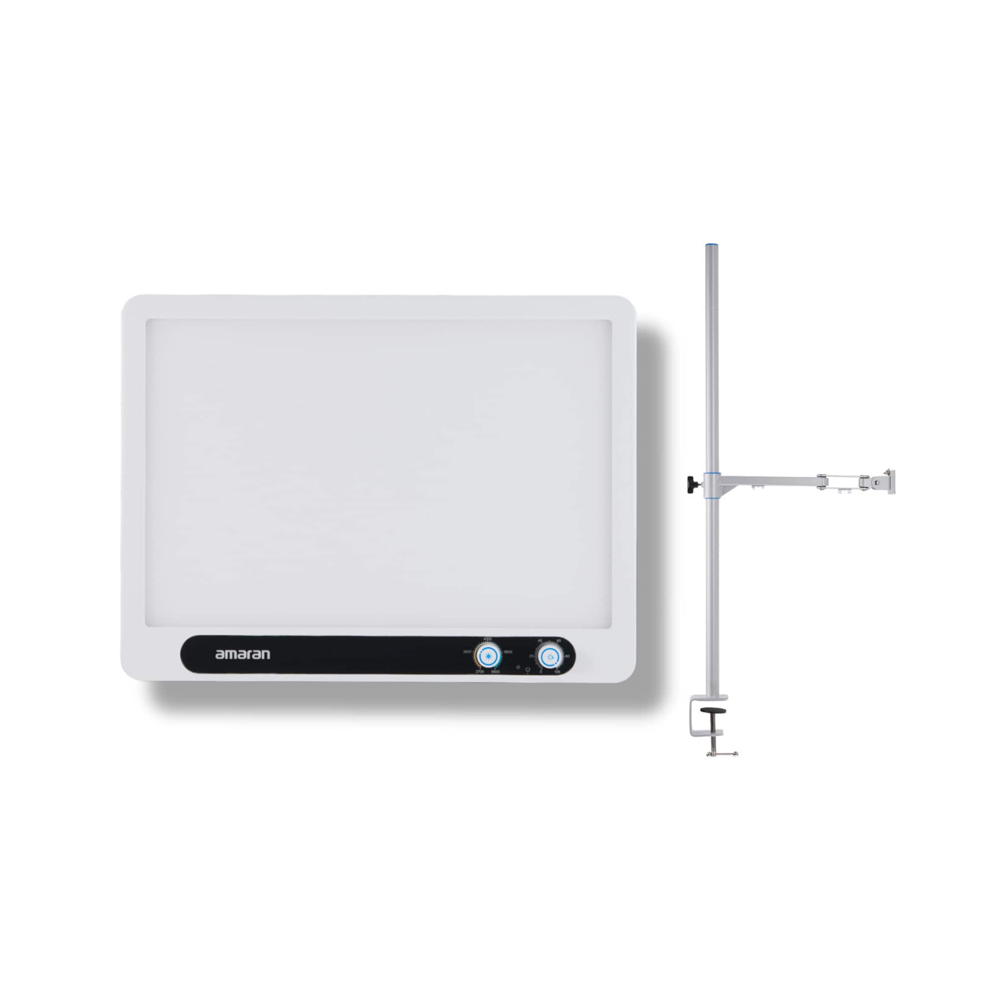 Amaran - Verge Edge-Lit LED Panel Light Flicker-Free Eye-Safe (White, US) Bundle