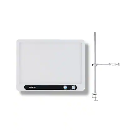 Front. Amaran - Amaran Verge Edge-Lit LED Panel Light Flicker-Free Eye-Safe (White, US) Bundle.