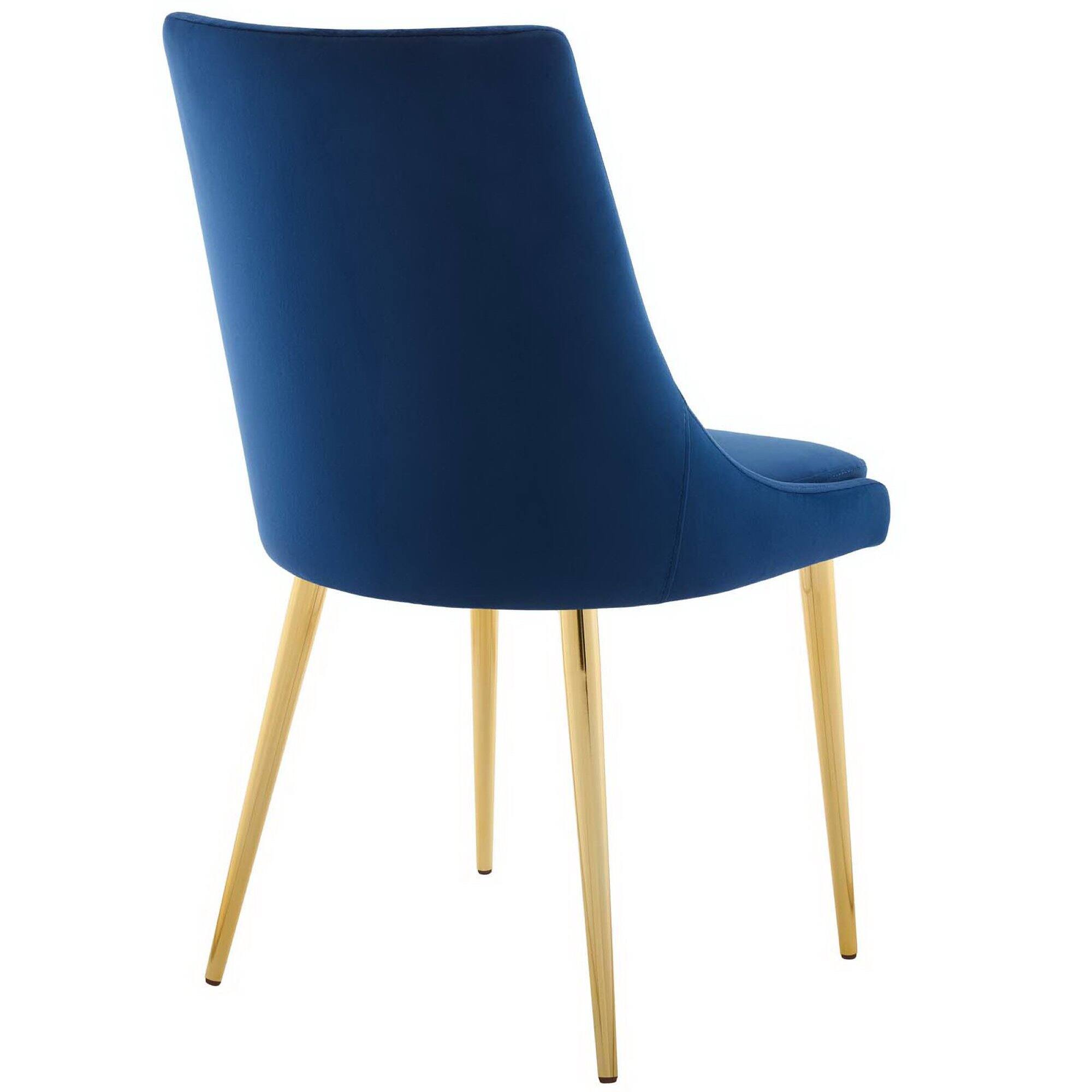 Alt View 1. Modway - Viscount Modern Accent Performance Velvet Dining Chair by Modway - Navy.