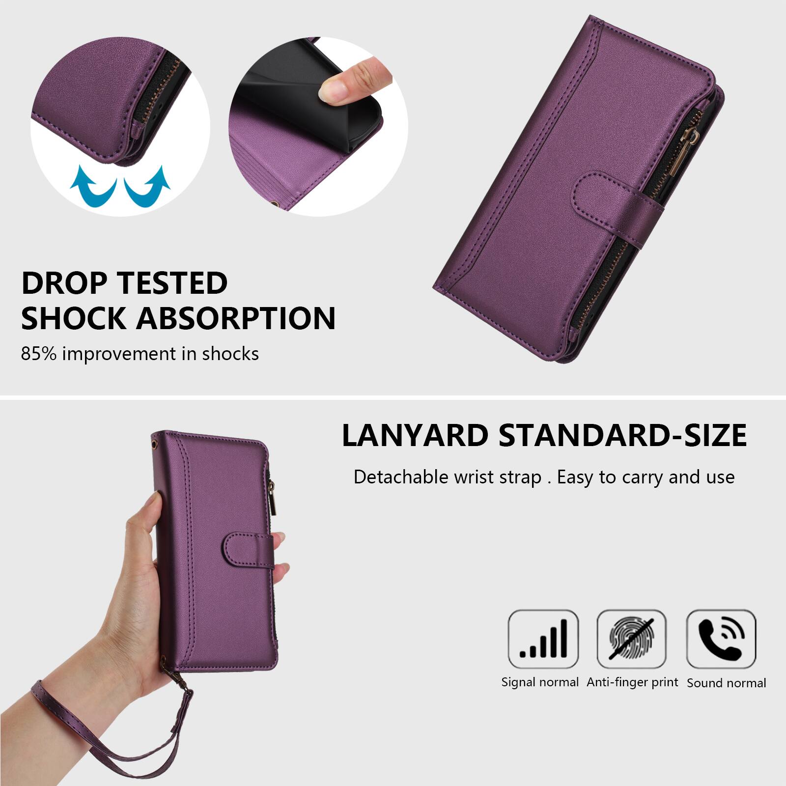 - DROP TESTED SHOCK ABSORPTION
  85% improvement in shocks

- LANYARD STANDARD-SIZE
  Detachable wrist strap. Easy to carry and use

- Signal normal
- Anti-finger print
- Sound normal