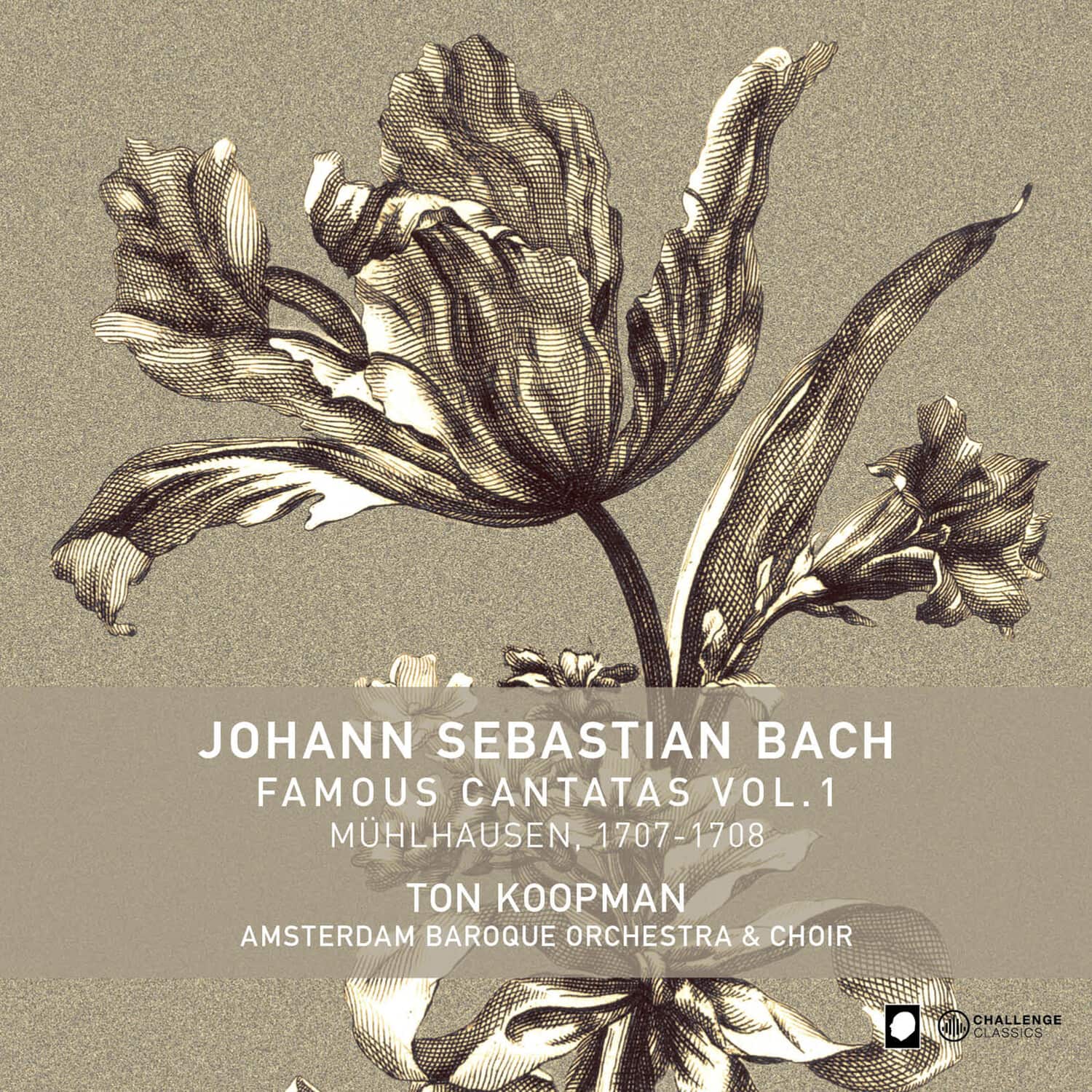The Amsterdam Baroque Orchestra & Choir - Famous Cantatas 1  - COMPACT DISCS