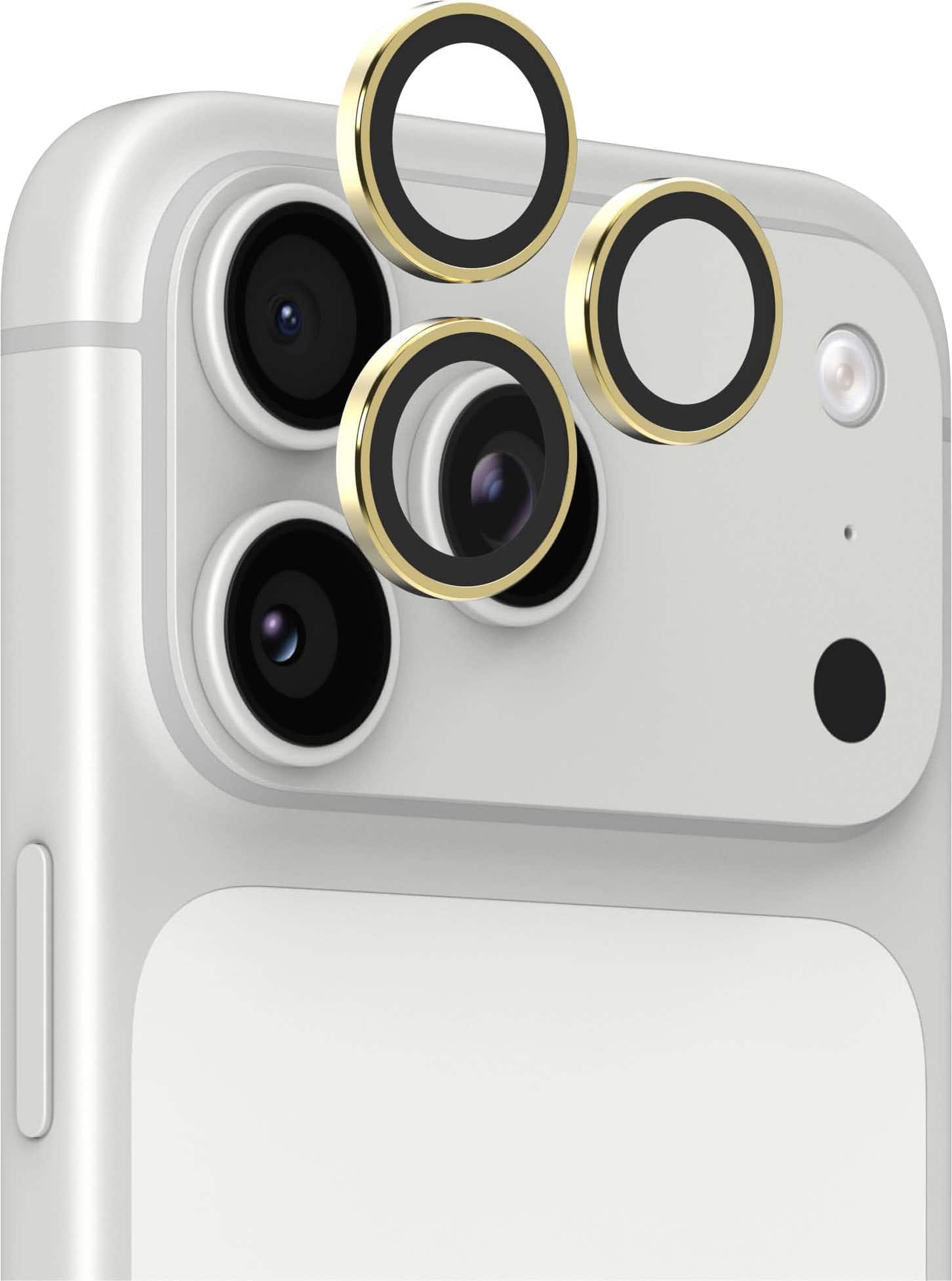 ZAGG - Glass Elite Anti-Reflective Lens Protection for Apple iPhone 18 Pro / iPhone 18 Pro Max - Gold