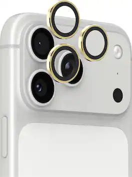 ZAGG - Glass Elite Anti-Reflective Lens Protection for Apple iPhone 18 Pro / iPhone 18 Pro Max - Gold