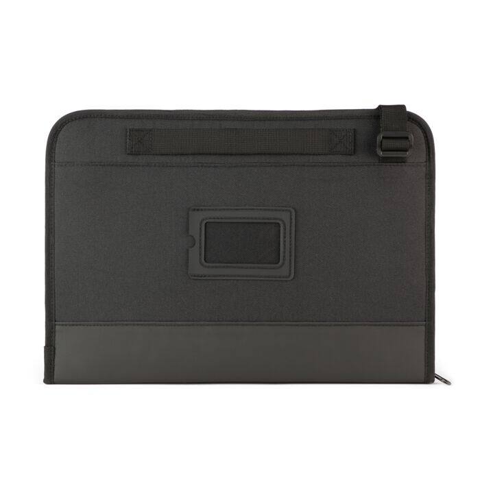 Angle. Belkin - Always-On Laptop Case with Strap for 14" devices - Black.