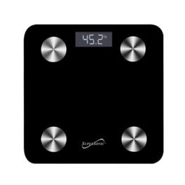 Supersonic - Smart Scale Body Composition Analyzer With App - Black