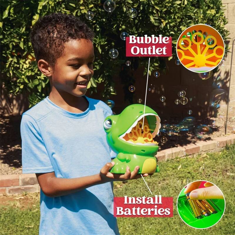 Bubble Outlet  
Install Batteries