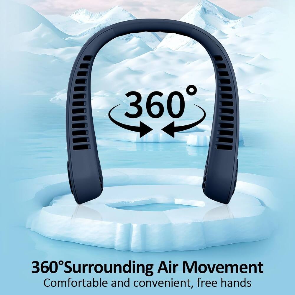 360° Surrounding Air Movement  
Comfortable and convenient, free hands