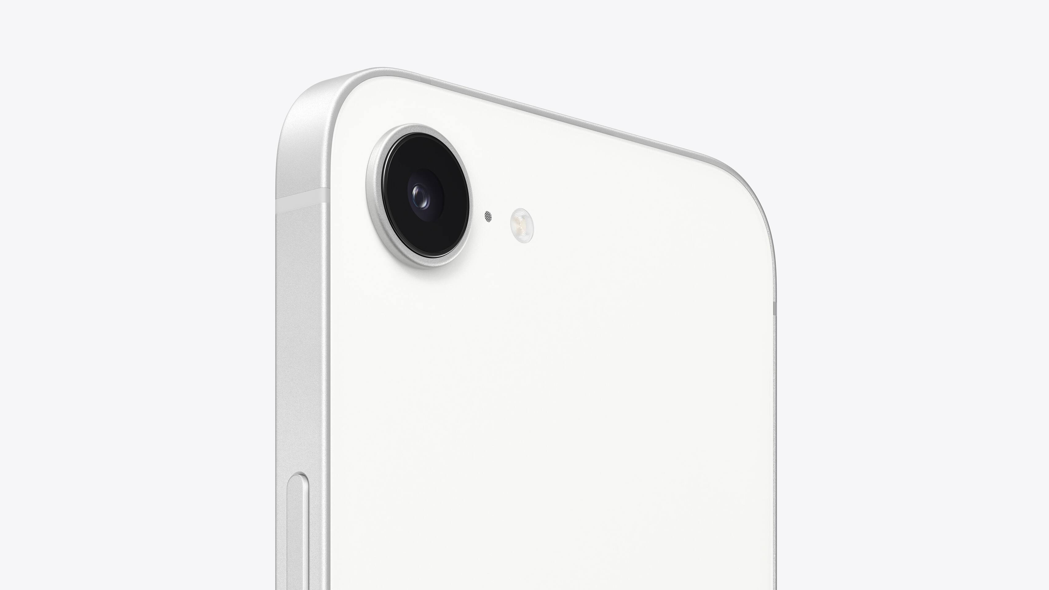 Left. Apple - Refurbished Excellent iPhone 17e 5G 256GB (Unlocked) - White.
