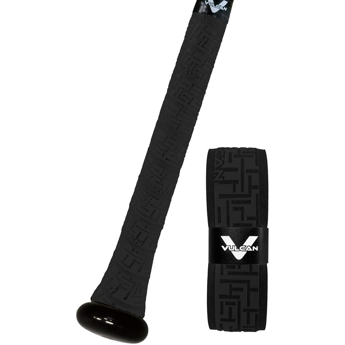 Vulcan - Solid Series 1.0mm Advanced Polymer Bat Grip Tape Wrap - Black price history on PriceWatchPro