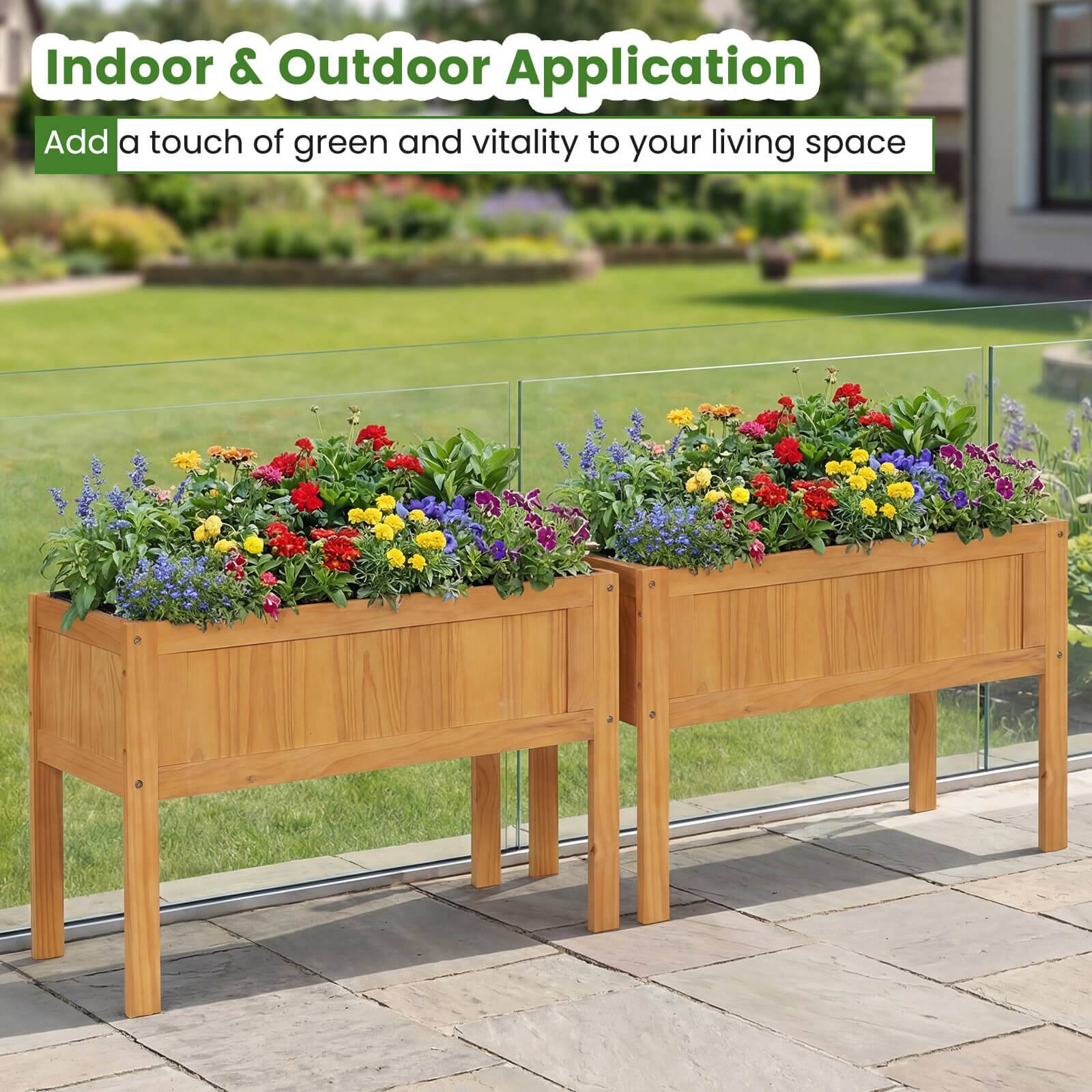Indoor & Outdoor Application  
Add a touch of green and vitality to your living space