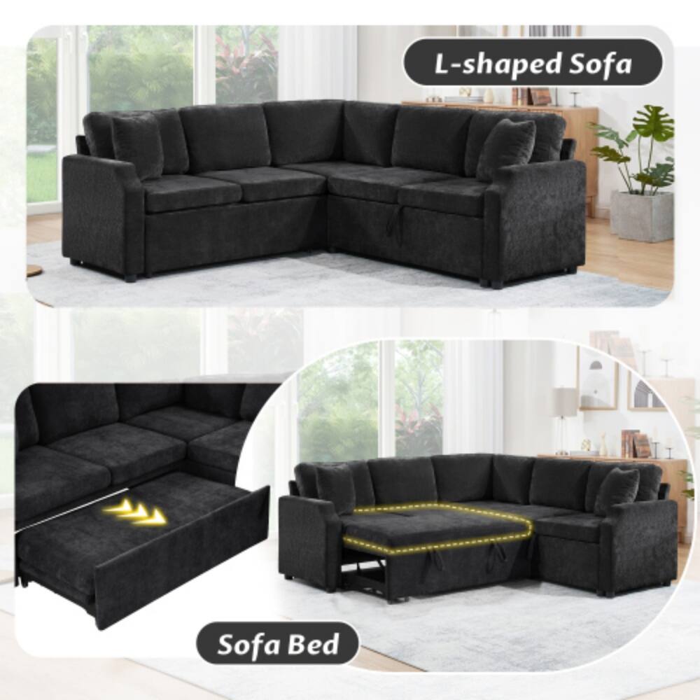 L-shaped Sofa  
Sofa Bed